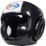 Fairtex HG3 Боксерский Шлем Тайский Бокс "Full Coverage Style" Черный